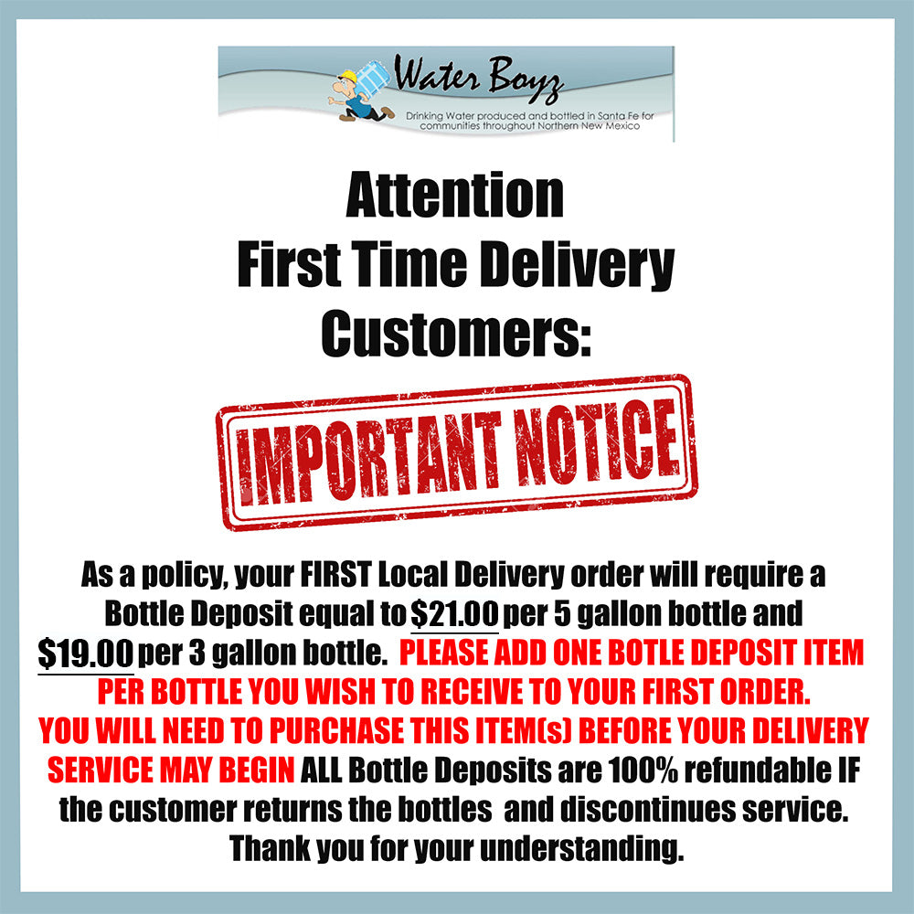 Reverse Osmosis Water Delivery City Of Santa Fe The Water Boyz